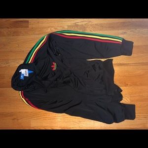 Adidas track suit top